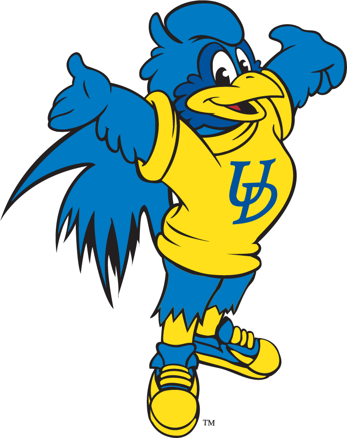 Delaware Blue Hens 1999-2009 Mascot Logo v12 t shirts iron on transfers